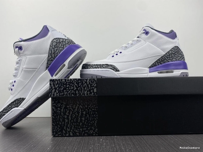 MaikeSneakers Iris' Air 'Dark 3 Retro CT8532-105 Jordan 0708